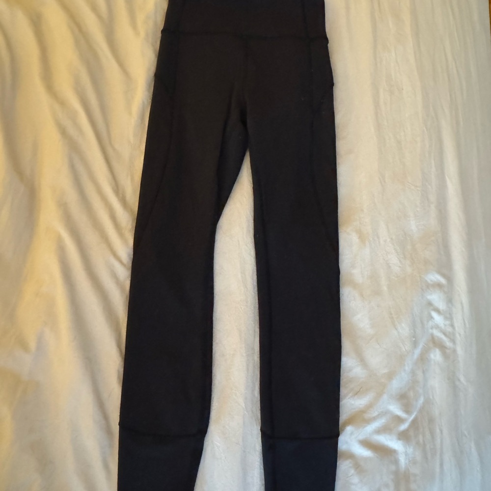 Lululemon Black Leggings Womens 4